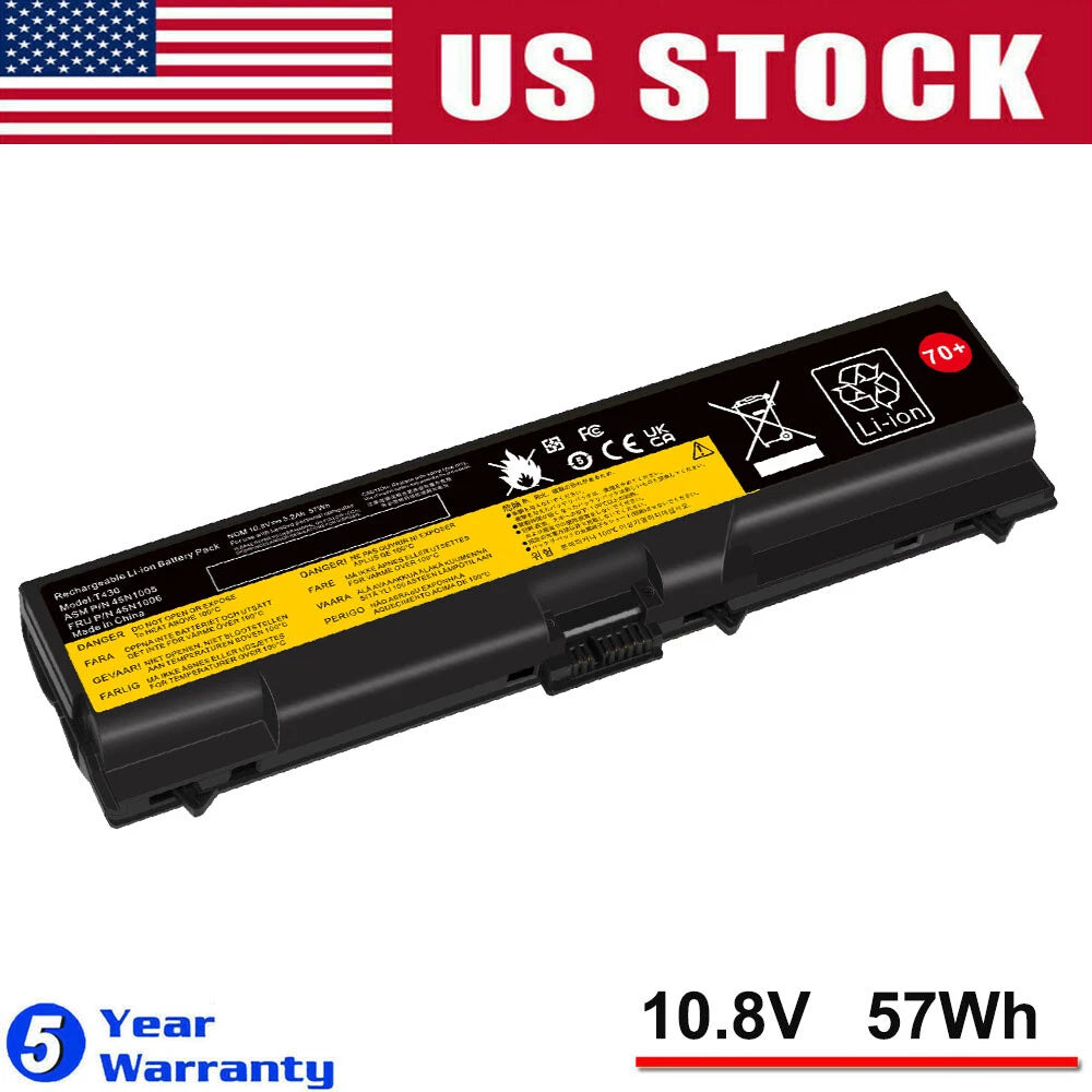 0A36303 Battery for Lenovo ThinkPad T430 T530 L430 L530 W530 45N1001 45N1005 PC
