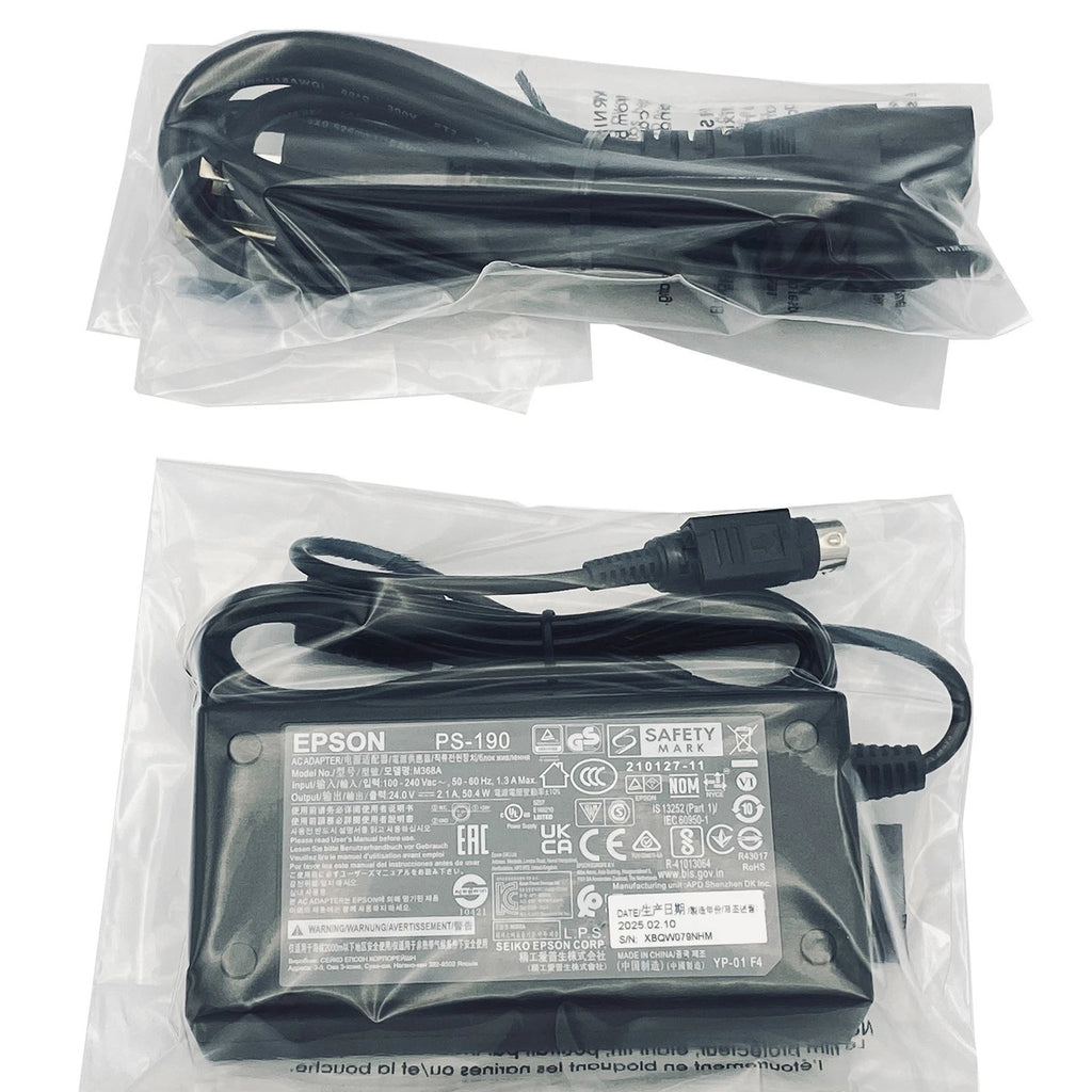 NEW ? Genuine EPSON AC Adapter For SNBC BTP-R880NP Compact POS Thermal Printer