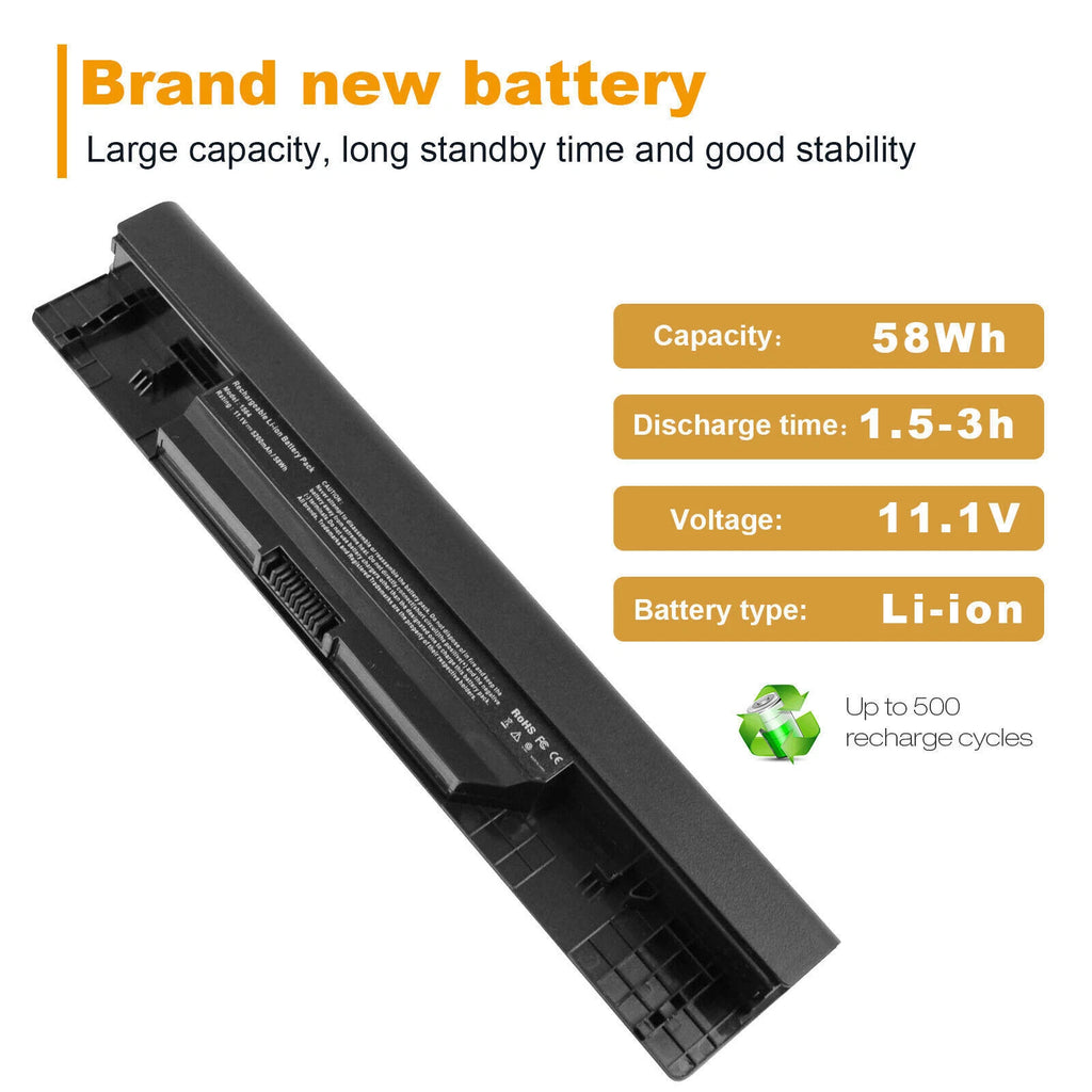 58Wh Battery For Dell Inspiron 1464 1564 1764 312-1021 FH4HR NKDWV JKVC5