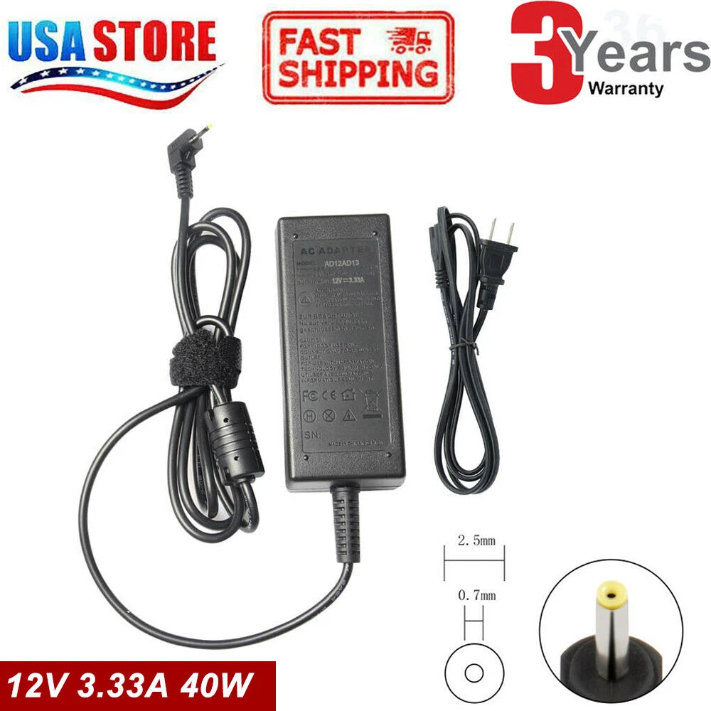 AC power charger For Samsung tablet XE700T1C XE500T1C adapter 40W A12-040N1A