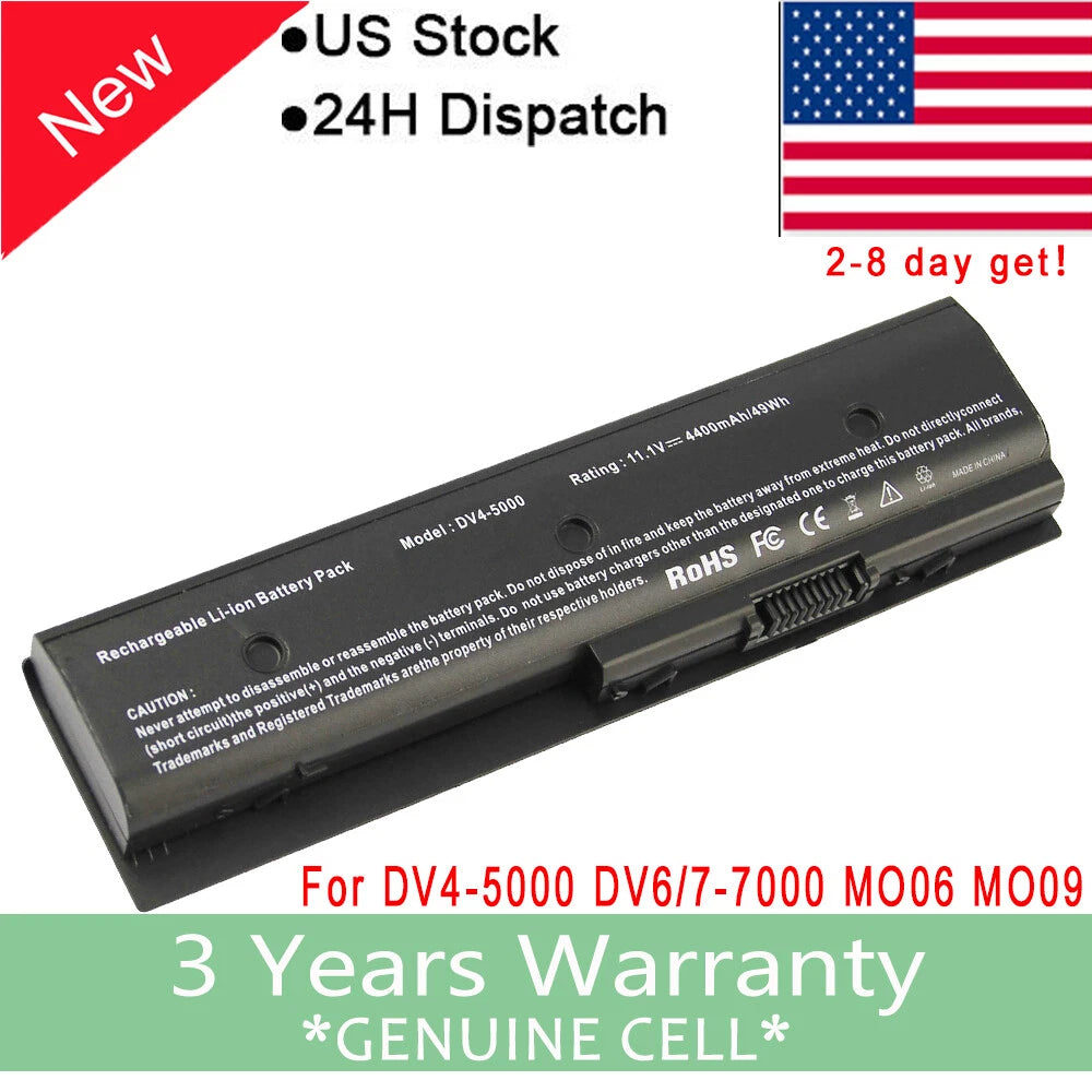 Battery For HP Envy DV4-5000 DV6-7000 DV7-7000 MO09 MO06 HSTNN-LB3N 671731-001 F