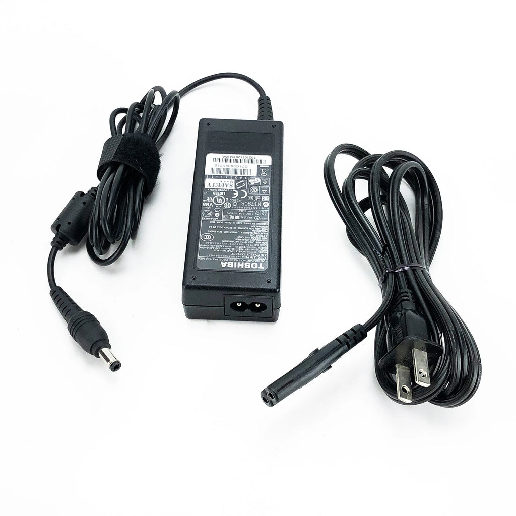 Open Box Genuine AC Adapter Charger for Toshiba Laptop with Cord 19V 3.42A 65W