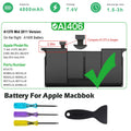 A1406 Battery for MacBook Air 11 inch A1370 A1495 Mid 2011 2012 2013 Early 2014