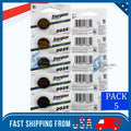 5 Pack Fresh Energizer ECR 2025 CR 2025 Lithium 3V Battery CR2025 Expire 2033