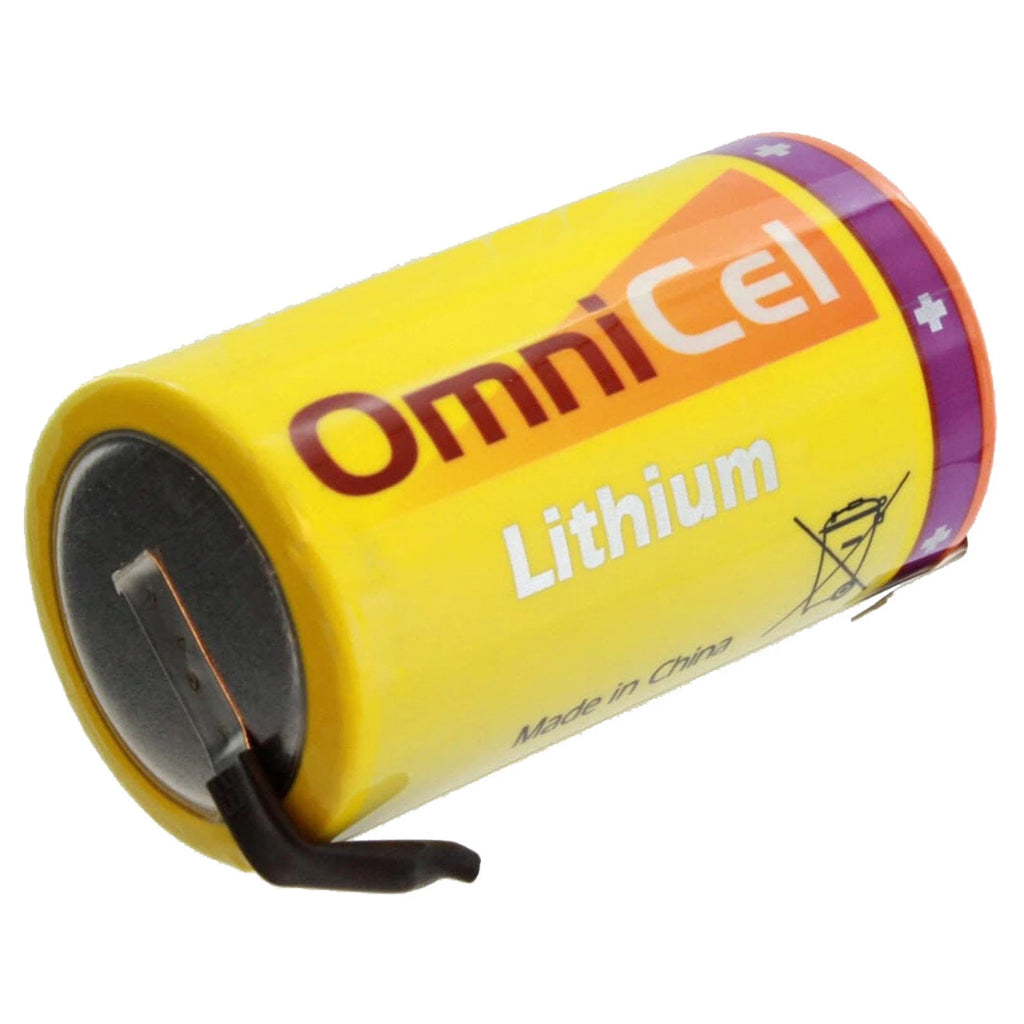 4x OmniCel ER34615 3.6V 19Ah D High Energy Lithium Battery Tabs Meter Telematics