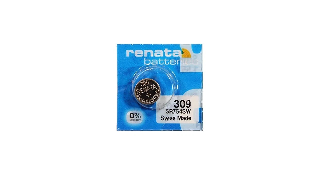 1 x Renata 309 SR754SW 1.55V Watch Batteries