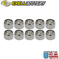 10x Exell A640PX 1.5V Alkaline Battery PX640A EN640A EPX640A LR52