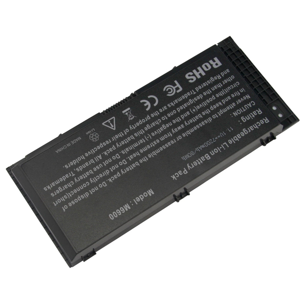Laptop Battery for Dell Precision M Series M4600 M4700 M6600 M6700 FV993 FJJ4W