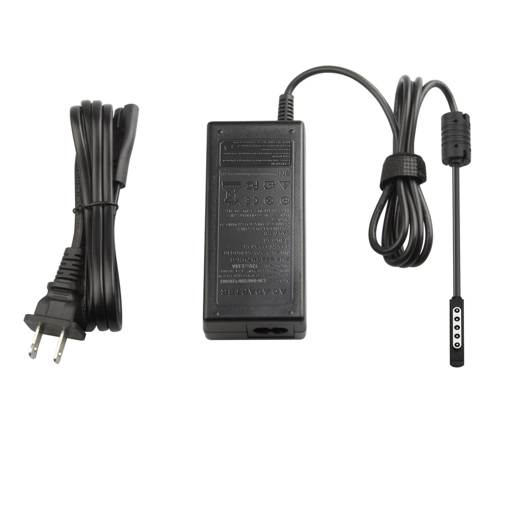 AC Wall Charger Adapter For Microsoft Surface 2 RT Pro Windows 8 10.6 Tablet
