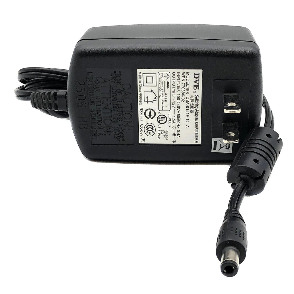 NEW Original DVE Netgear DSA-0151F-12 A - AC Wall Switching Adapter 12V 1.5A 18W