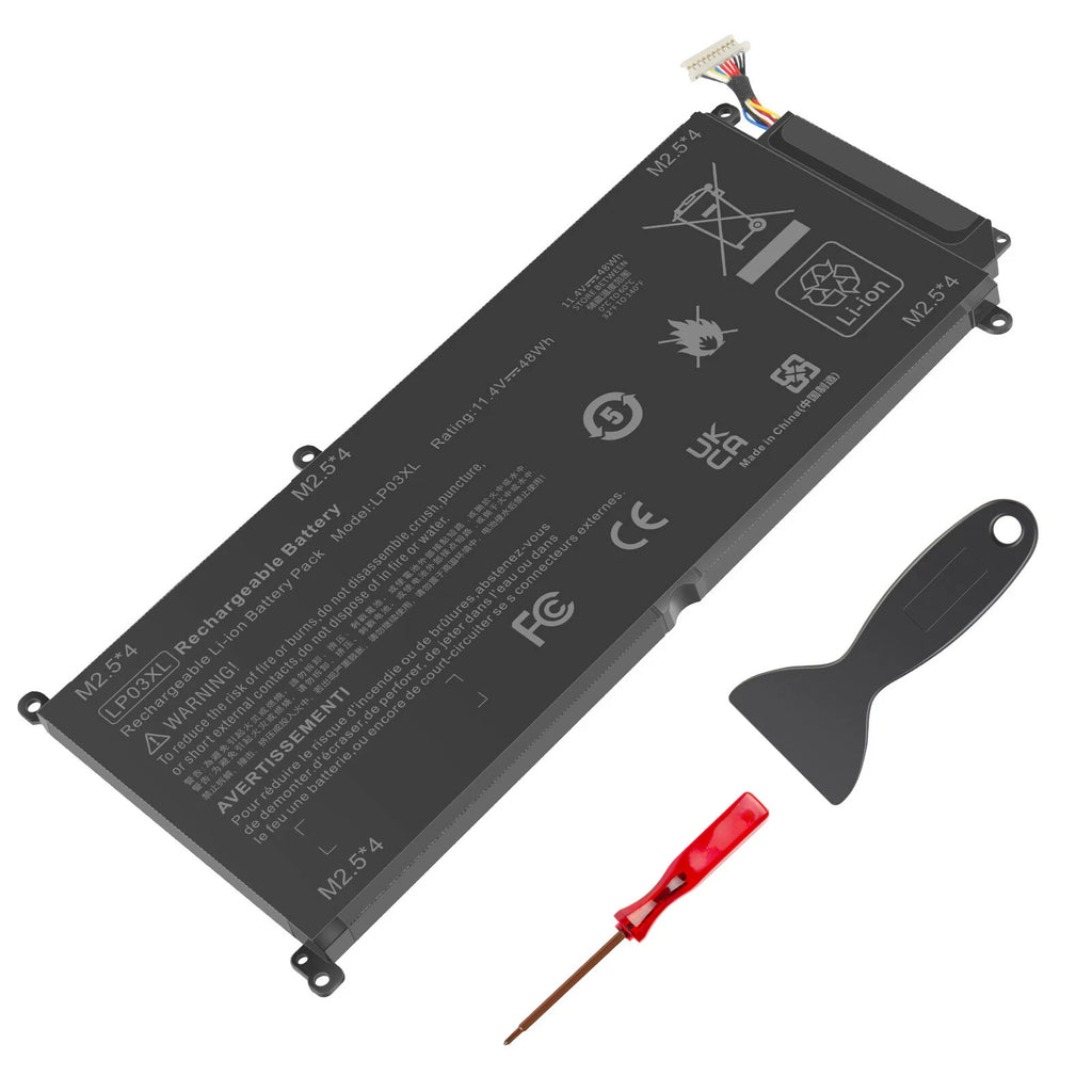 LP03XL 807417-005 804072-241 Battery for HP Envy 15T-AE100, 15Z-AH000 M6-AE151D