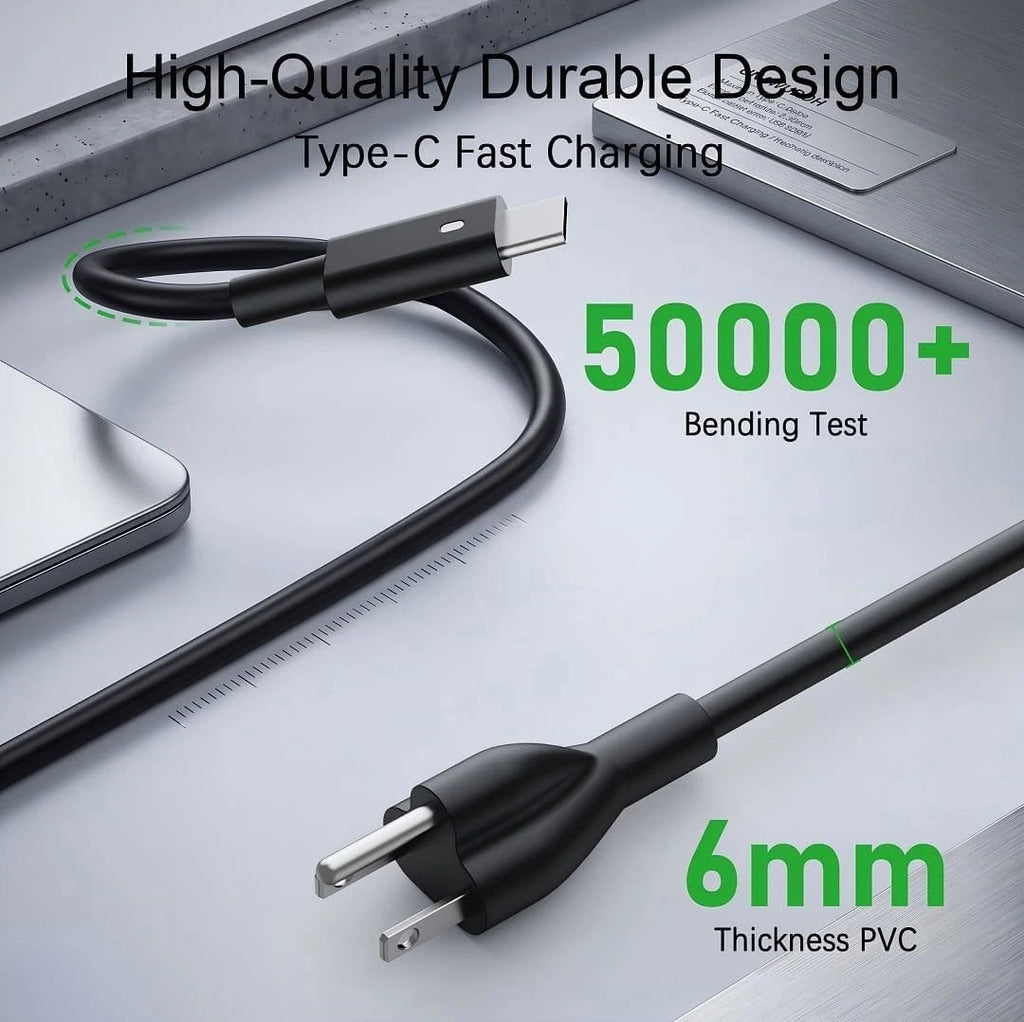 130W USB-C Laptop Charger for Dell Latitude 5520 5430 5420 5530 7430 7420 2in1