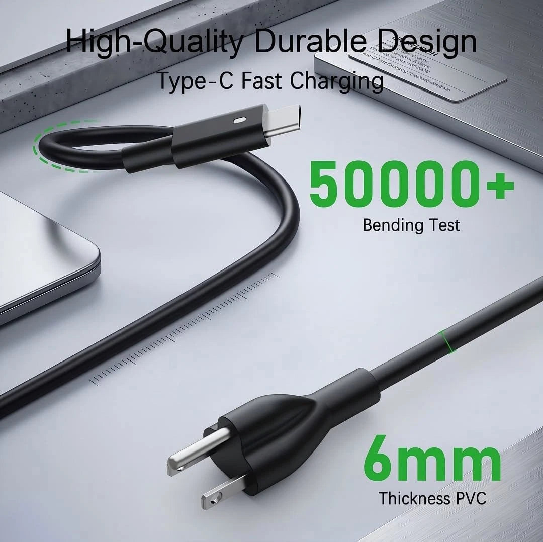 130W USB-C Laptop Charger for Dell Latitude 5520 5430 5420 5530 7430 7420 2in1