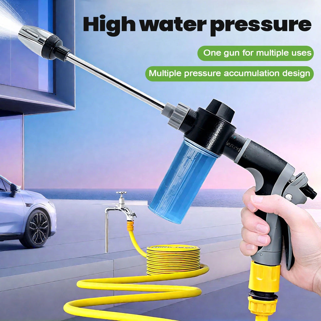 Car Snow Foam Washer Gun High Pressure Garden Wash Cleaning Soap Bottle Sprayer