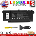 7FMXV Battery For Dell Latitude 5320 7320 7420 7520 9JM71 TN2GY 4M1JN 63Wh 15.2V