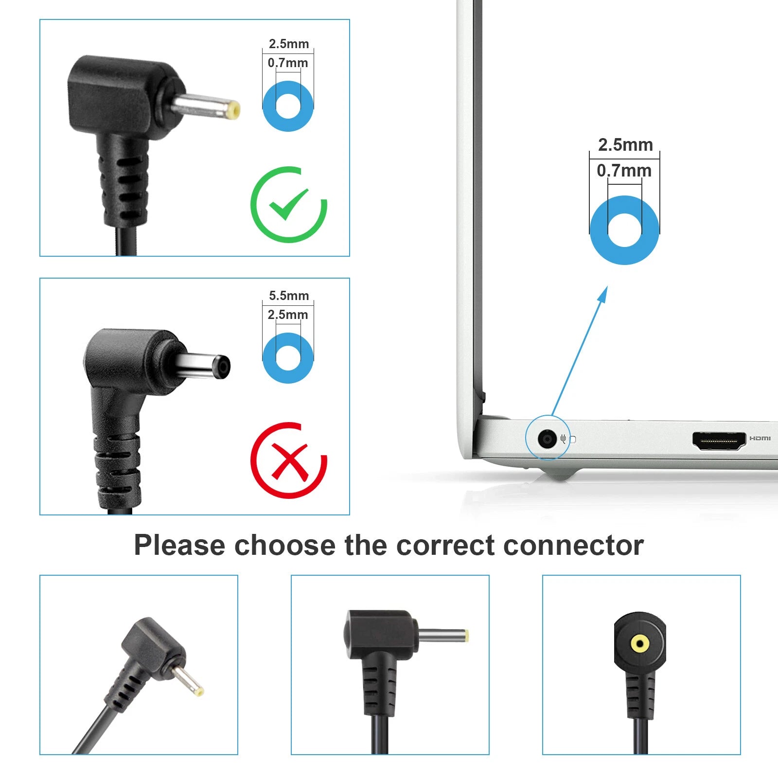 For Samsung Chromebook Charger 2 3 303c 500c 503c Xe500c13 Xe500c12 Xe303c12 40W