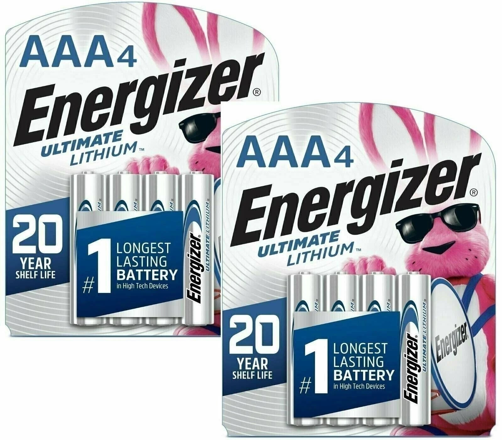 Energizer Ultimate Lithium 8 AAA Batteries Battery 12-2039 AAA8 Pack 2-4 packs