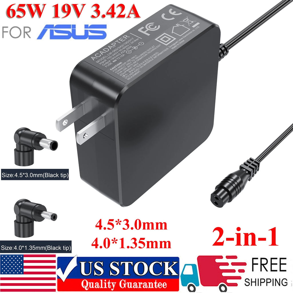 65W AC Adapter Charger For Asus VivoBook F513 X513 S15 S533 S533EQ S533EA S533FA