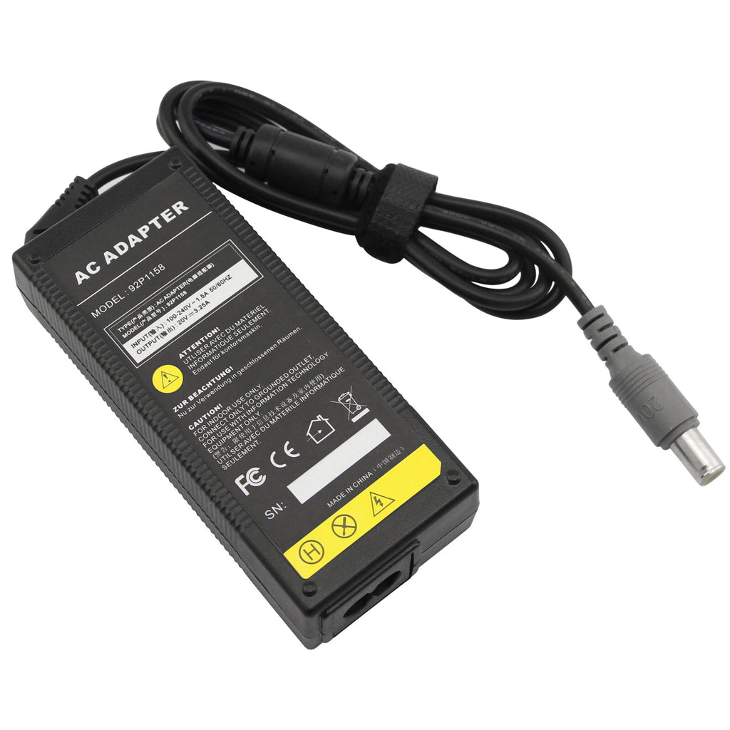 65W Adapter Charger for Lenovo Thinkpad T400 T410 T420 T420S T430 T60 X130e X60