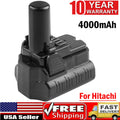 12V 4.0Ah Li-ion Battery For Hitachi BCL1015 BCL1030 329369 329370 329371 329389