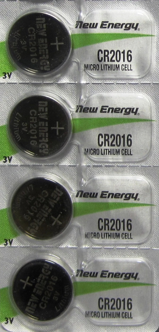 New Energy 2016 Battery CR2016 Lithium 3v 4 Pcs