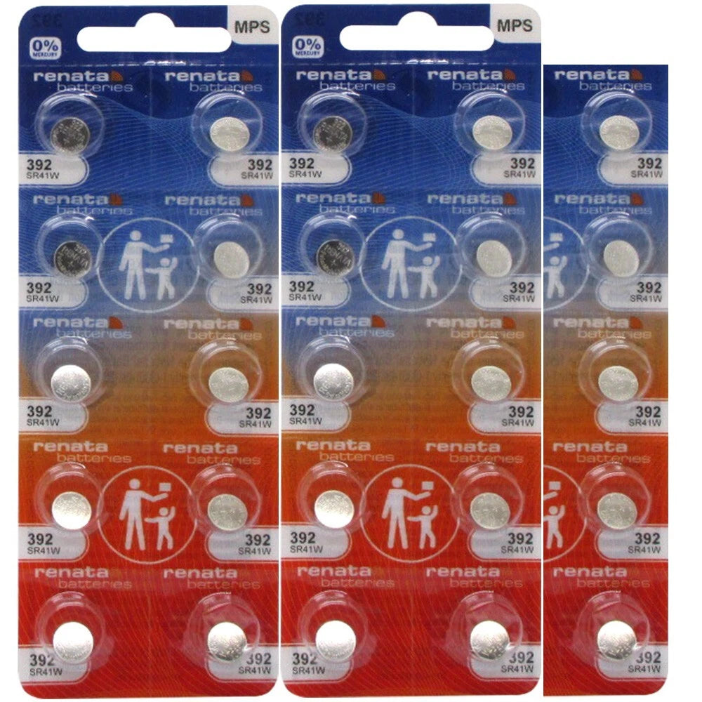 392 Renata Silver Oxide Watch / Electronic Batteries 25