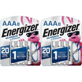 16 Energizer AAA L92BP Ultimate Lithium (2 x 8 pk) Batteries, FRESH BATTERIES