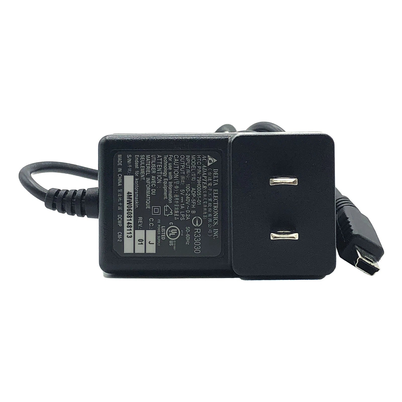 Brand NEW Original Delta ADP-5FH B AC Adapter 5V 1A Power Charger 79H00051-01