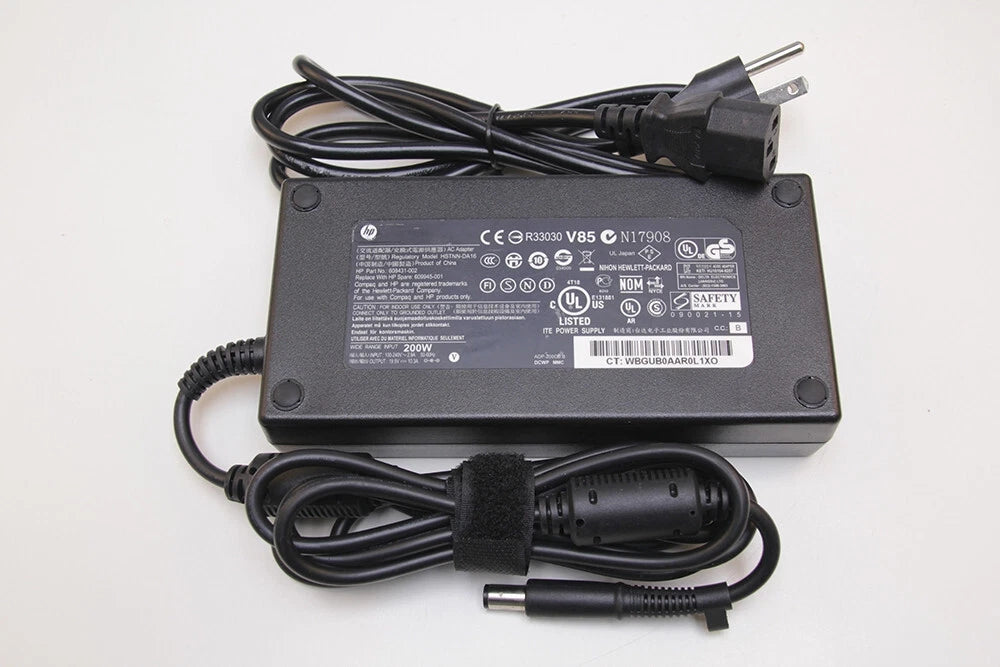 Genuine HP EliteBook 8760w 200W AC Charger Power Adapter