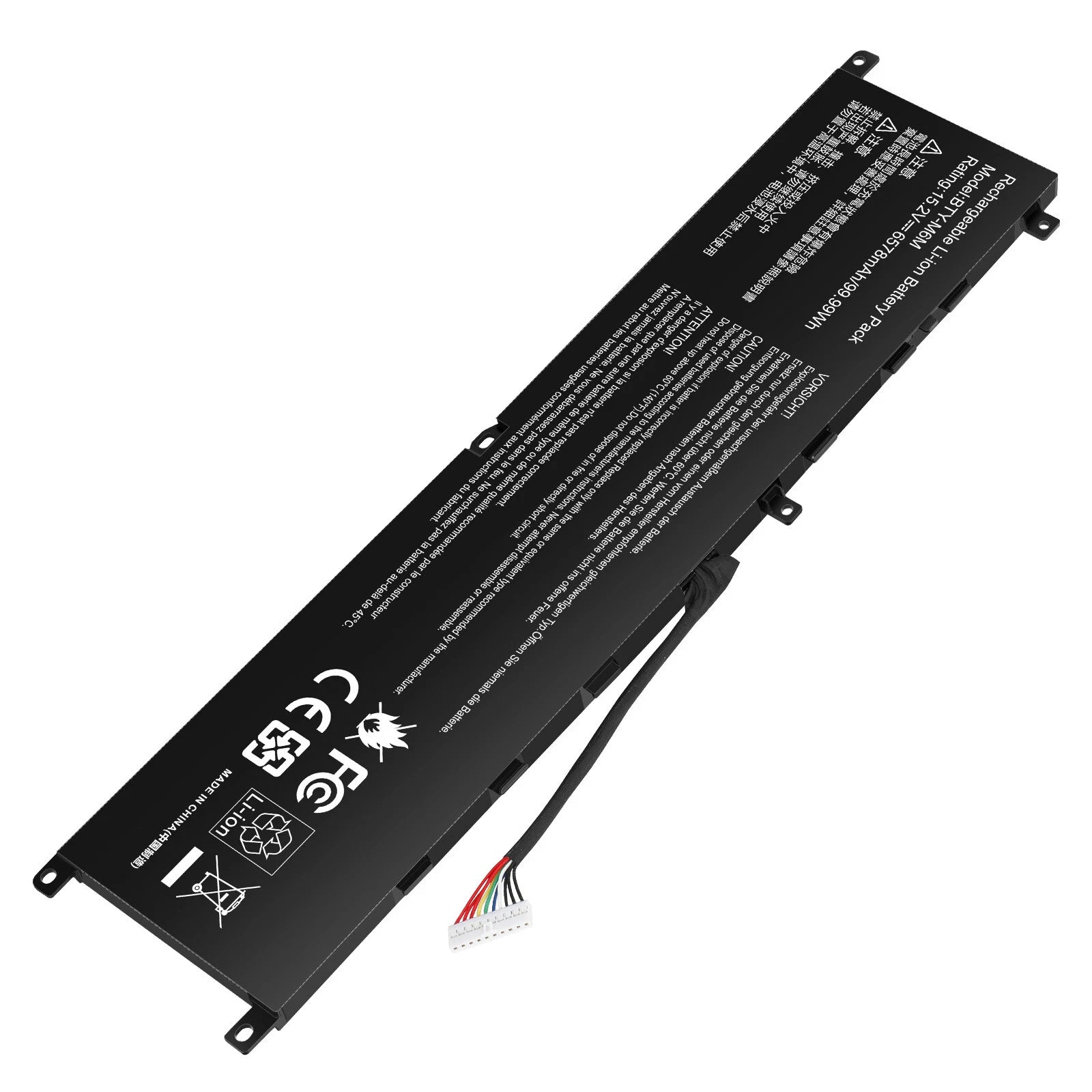BTY-M6M Battery For MSI GS66 Stealth 10SF 10SFS 10SGS GE66 Raider 10SD 10SE WE76