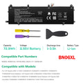 NEW 72.9Wh BN06XL Battery For HP Spectre X360 Convertible 15-EB Series BN06072XL