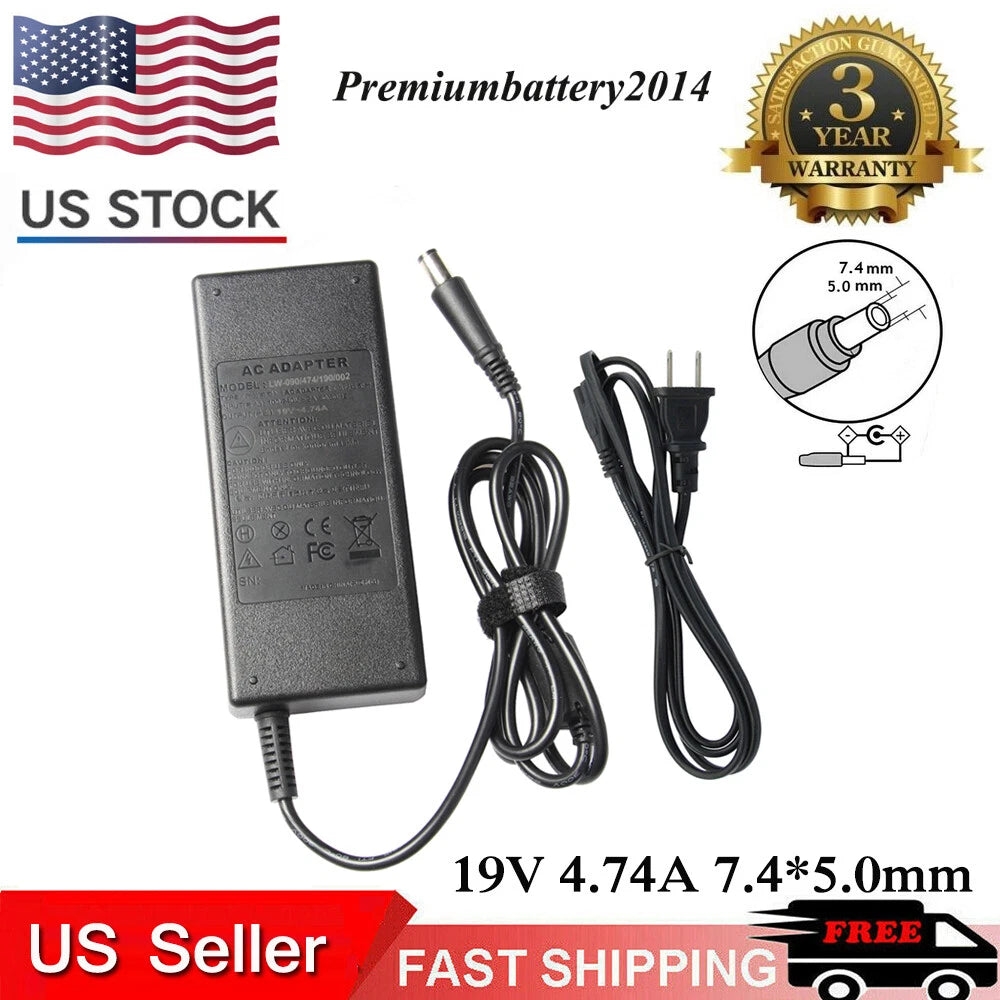90W AC Adapter Power Charger For HP Pavilion All In One 20-B010 20-B013W 20-B014