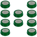 10pcs 1.2V Flat Top Button Assembly Rechargeable Battery 320mAh NiMH