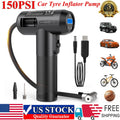 Car Tyre Inflator Cordless Digital USB Rechargeable Tire Air Compressor Pump