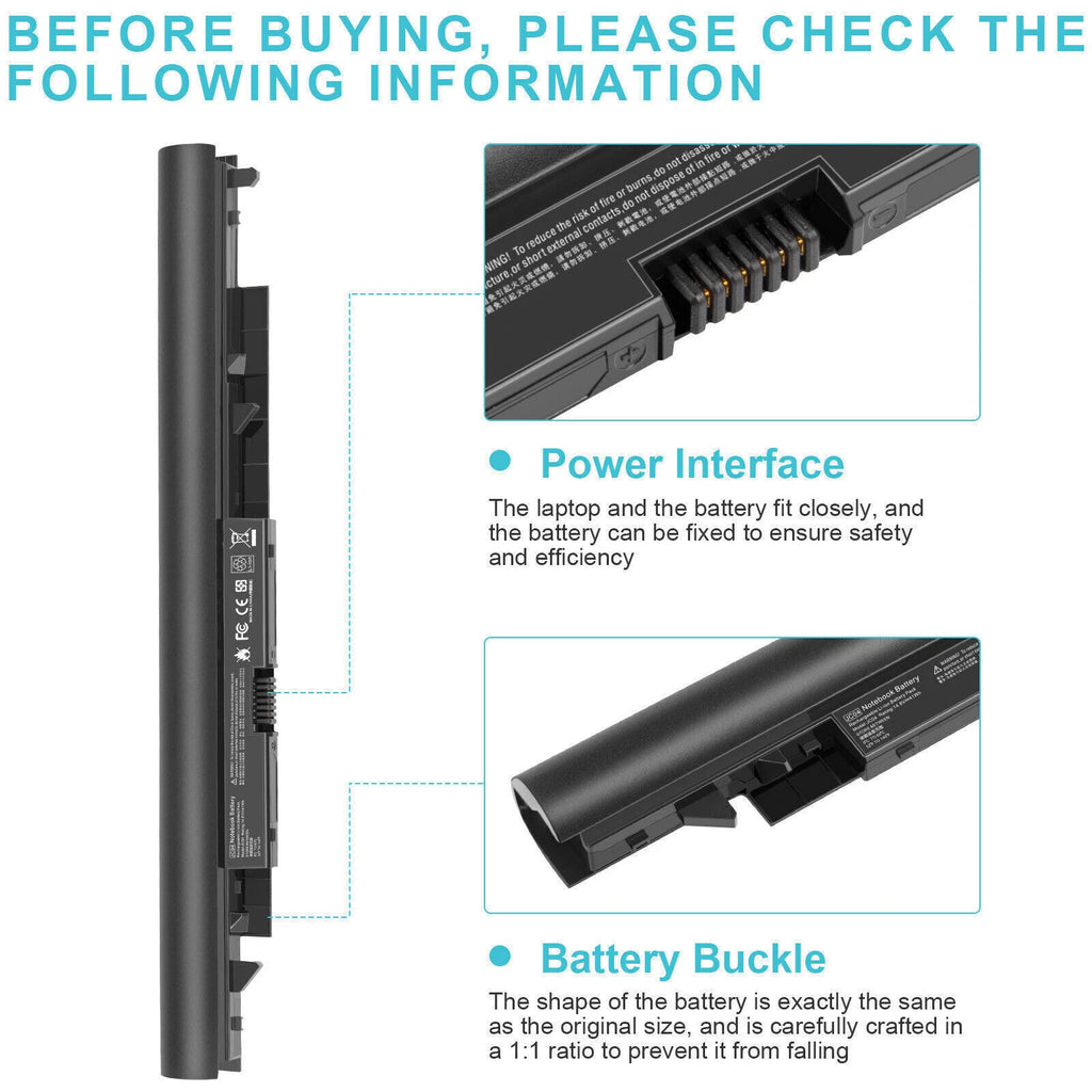 JC03 JC04 Battery for HP 15-bs000 15-bw000 15-bs0xx 919700-850 919701-850