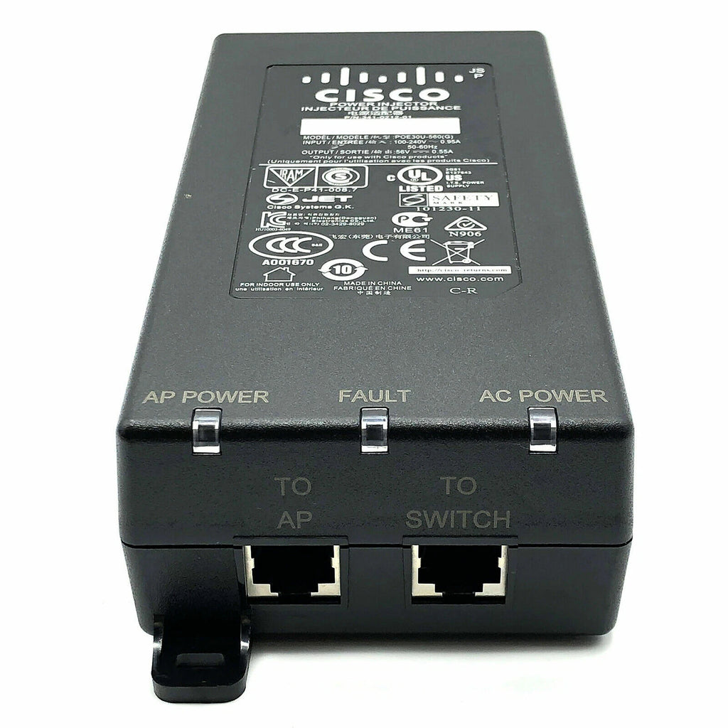 NEW Original Cisco Meraki MA-INJ-4-US Power Injector 802.3at PoE 56V OEM
