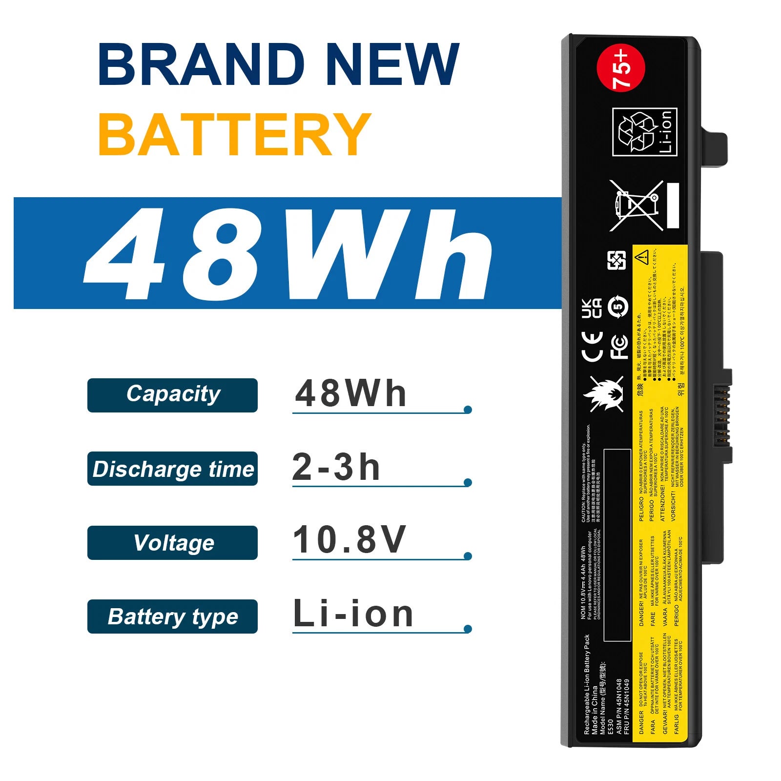 ?Laptop Battery For Lenovo ThinkPad E430 E431 E435 E440 E445 E530 E531 E535 E540