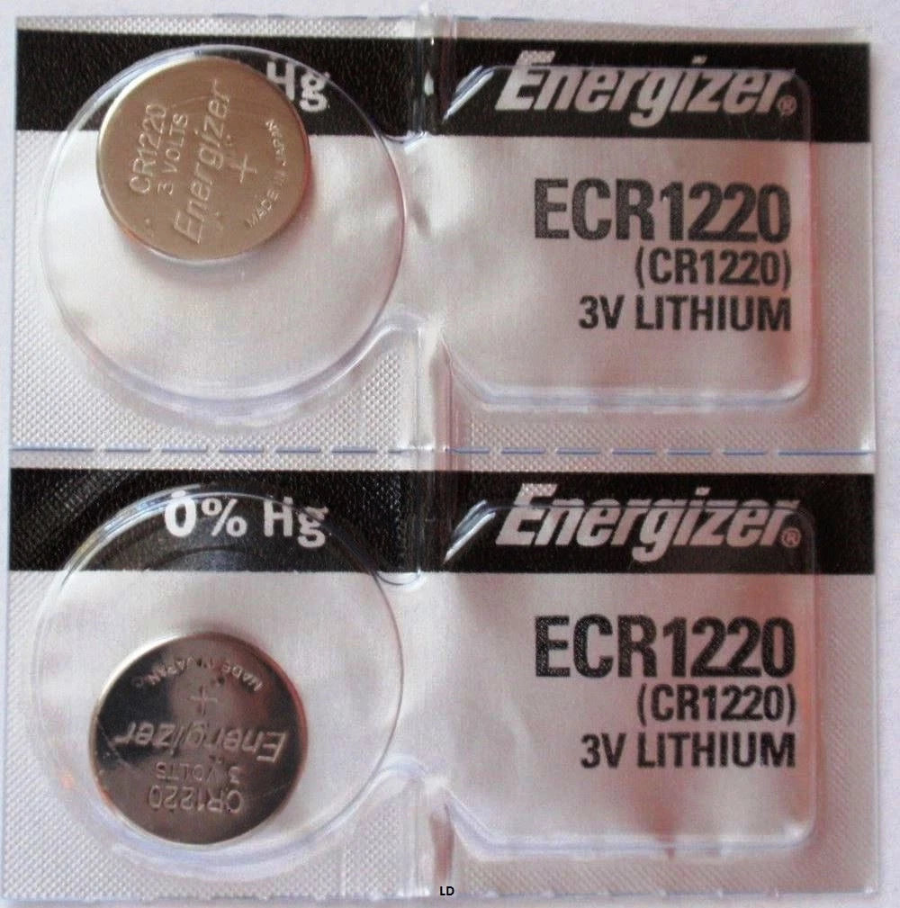 Energizer ECR1220 CR1220 DL1220 Lithium3V Battery (10piece) New AuthorizedSeller