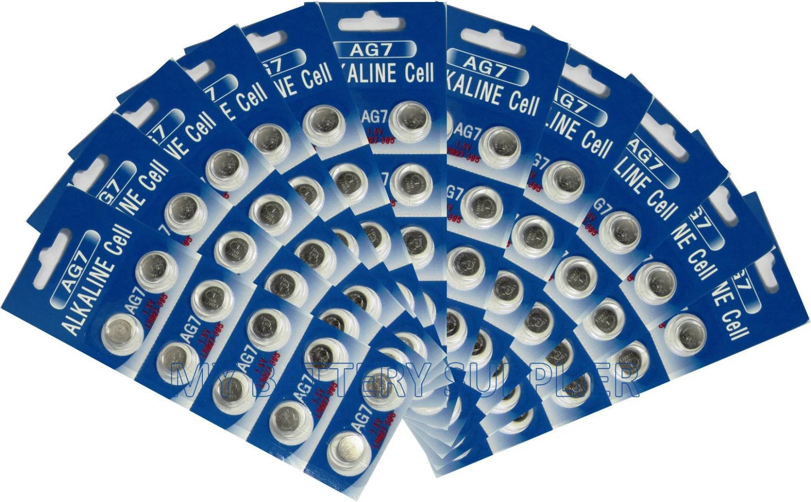 100 AG7 LR927 395 SR57 1.5 Volt Alkaline Cell Watch Batteries Ships From USA