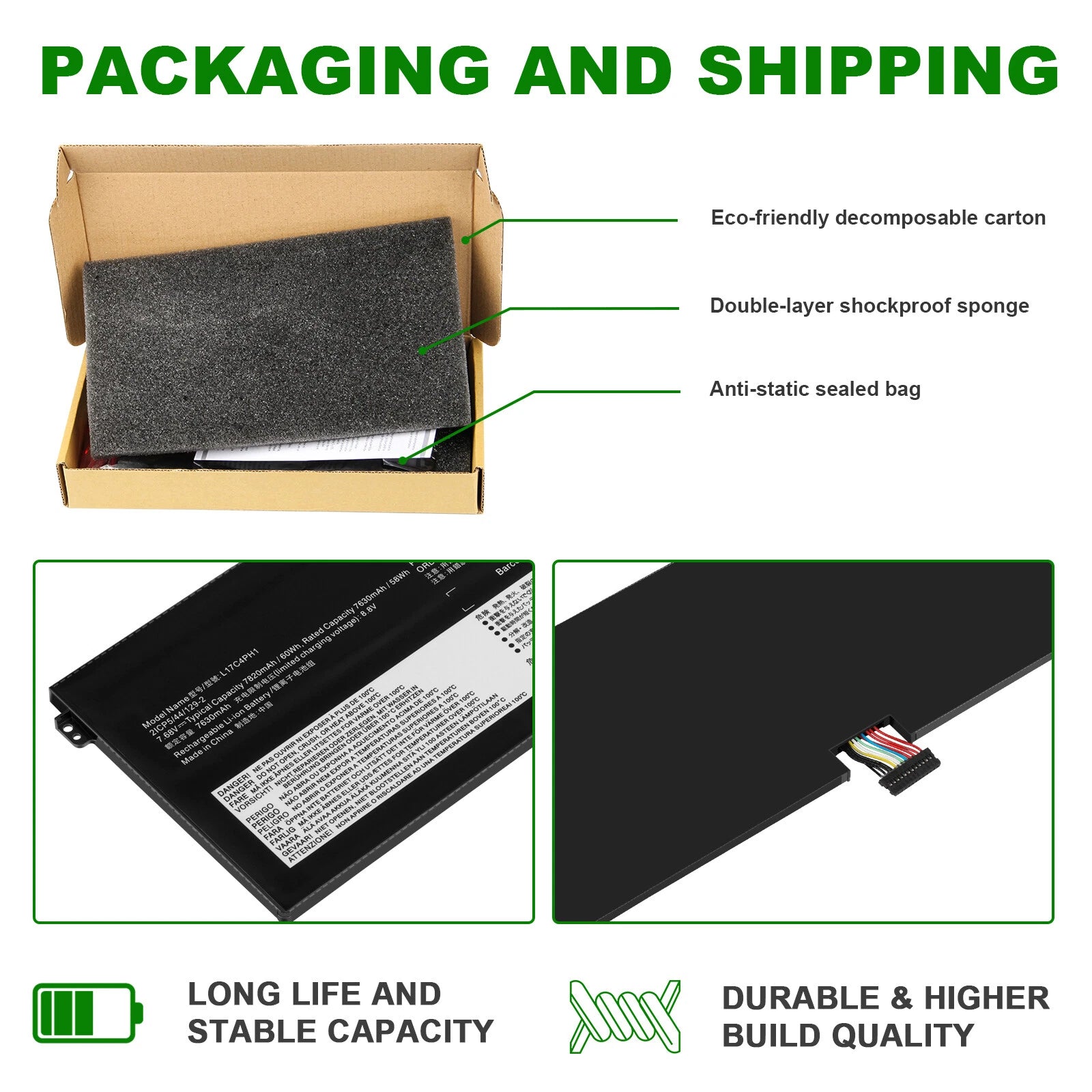 L17C4PH1 L17M4PH1 Battery for Lenovo Yoga 7 Pro Pro-13IKB C930 C930-13IKB 131KB