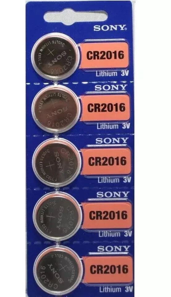 10 x SONY/MURATA CR2016 Lithium Battery 3V Exp 2030 Pack 10 Coin Cell Battery