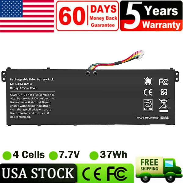 AP16M5J Battery For Acer Aspire A114-31 A314-31 A315-21 A315-51 A515-51 7.7V 37W