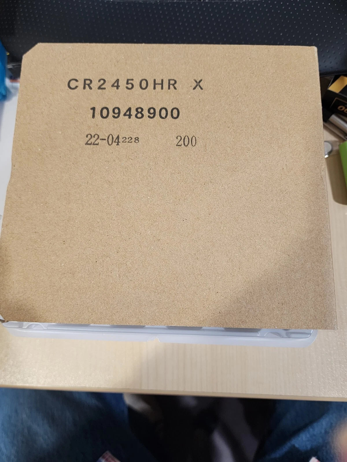 2 NEW Genuine Maxell CR2450HR (Heat Resistant) 3v LITHIUM BATTERY EXPIRE 2032