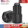 2X 4.0Ah Li-ion Battery 12V For Bosch BAT411 BAT412 Drill 607 336 996 TSR1080
