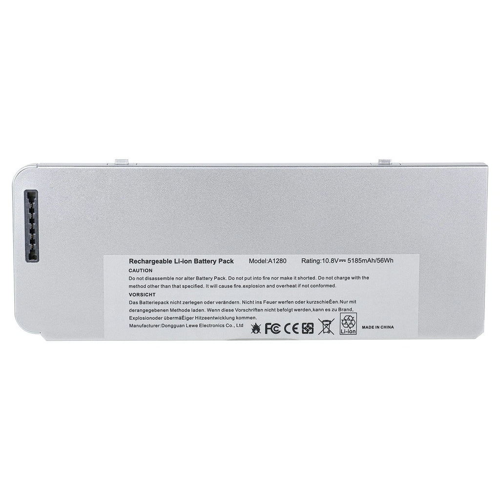 6 Cell Battery For Apple A1280 A1278 Macbook 13''Aluminum Unibody (2008 Version)