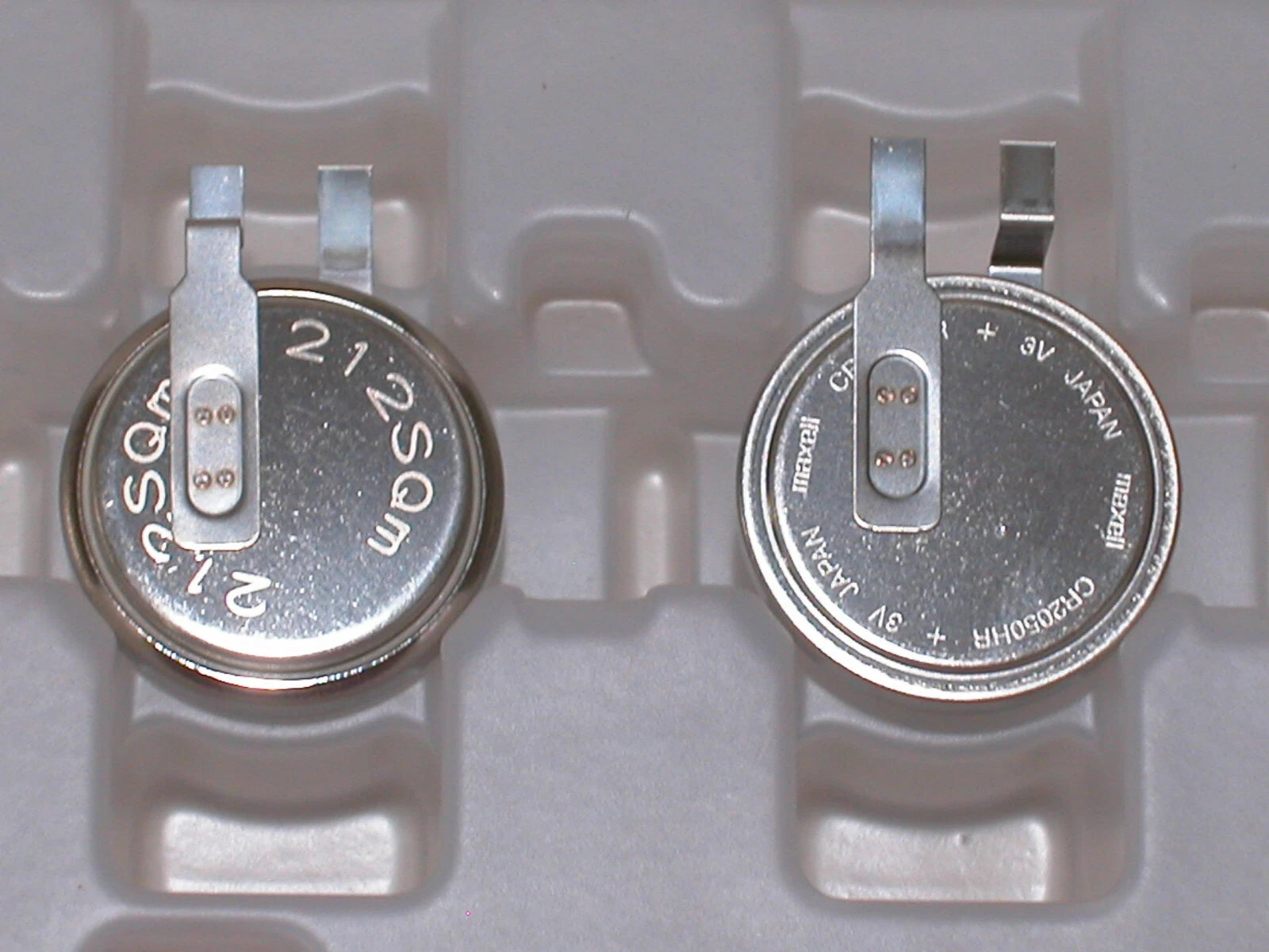 2PCS CR2050HR 3V MAXELL pressure monitoring High temperature battery Japan made