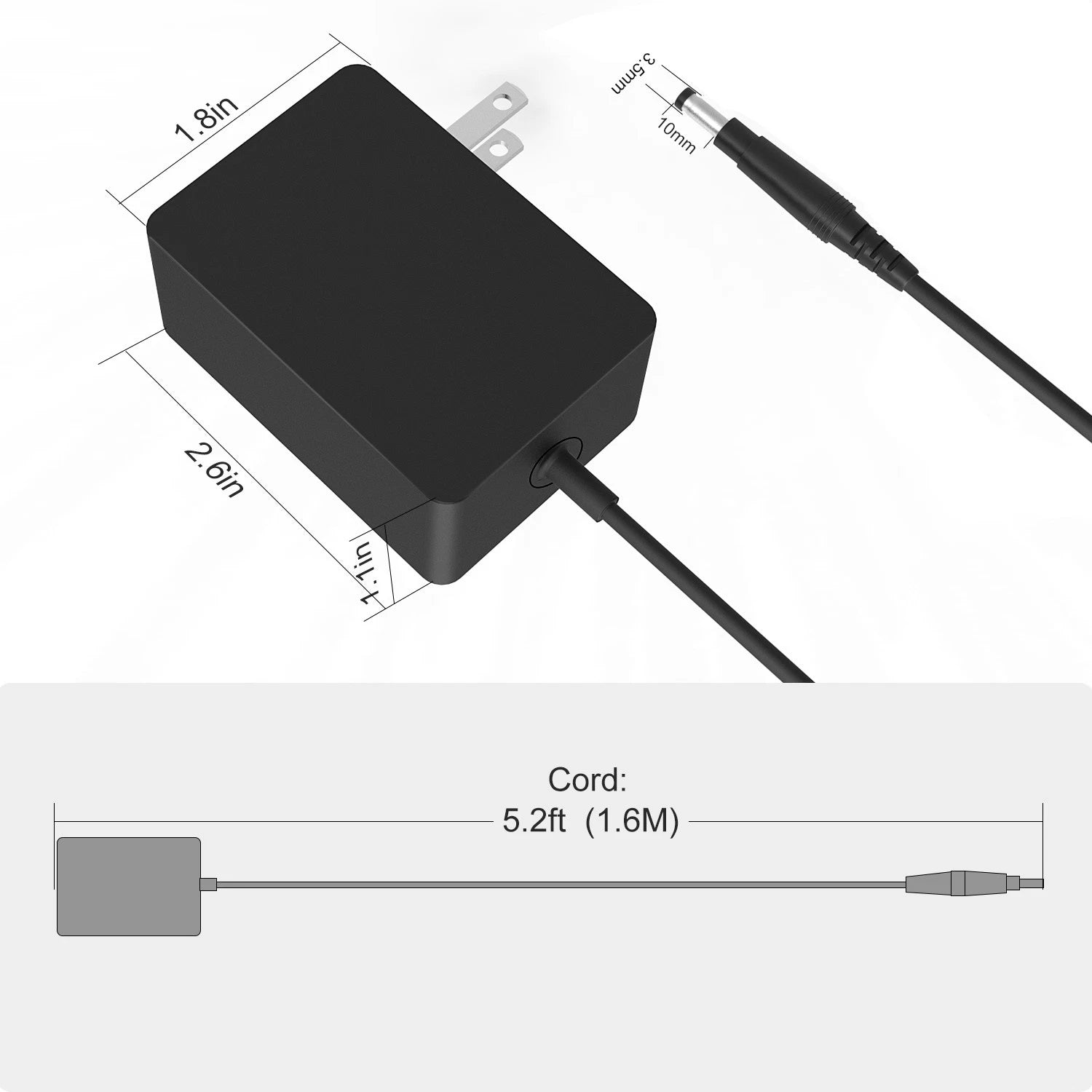 4A AC Wall Charger Adapter Power Cord for Epik Teqnio ELL1201T ELL1401BK laptop