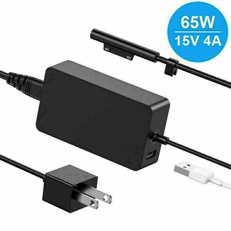 For Microsoft Surface Pro 8 7 3 4 5 6 Book Power Adapter 65W/44W Laptop Charger