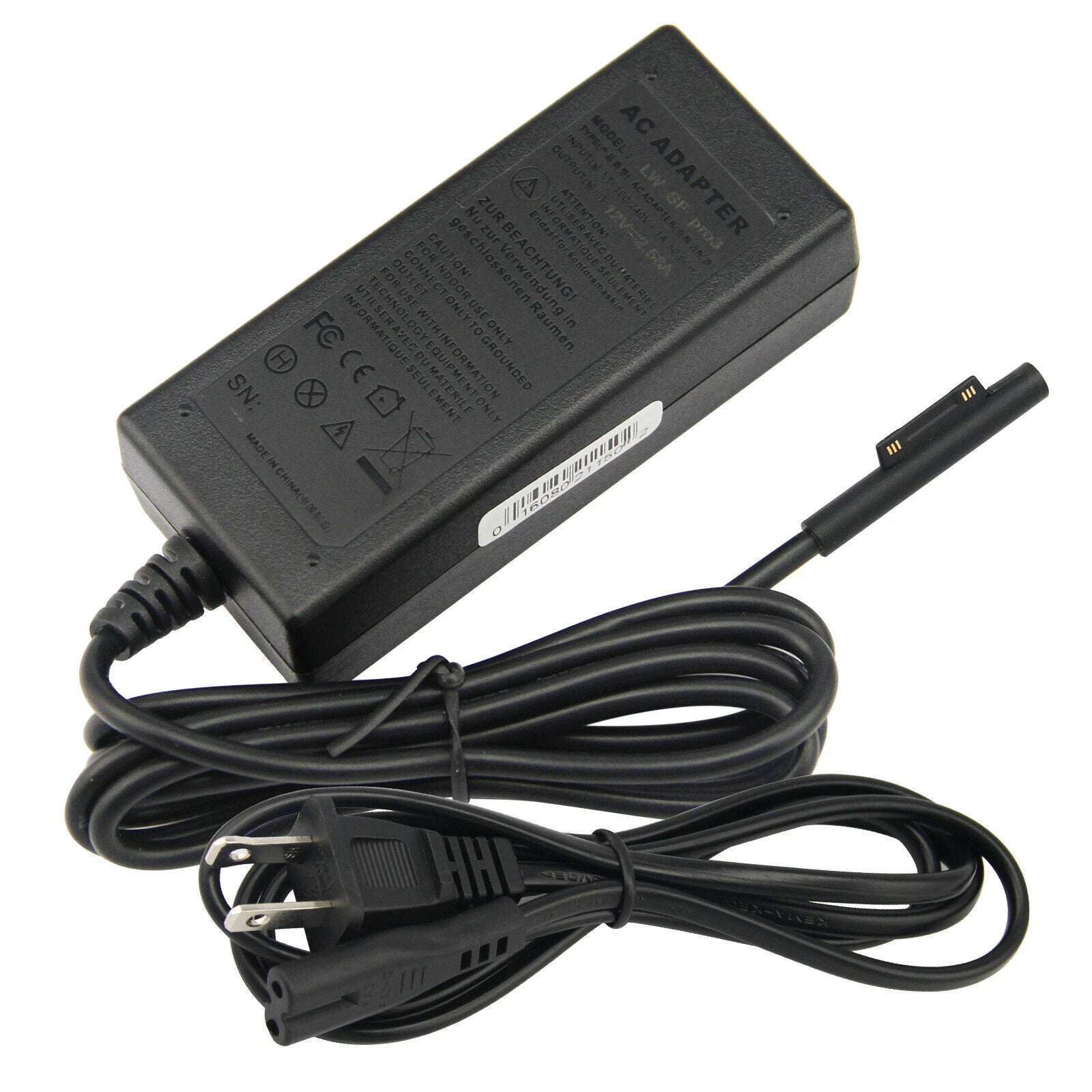 For Microsoft Surface Pro 4 ( i5 i7 )Surface Pro 3 AC Adapter Charger Power Cord