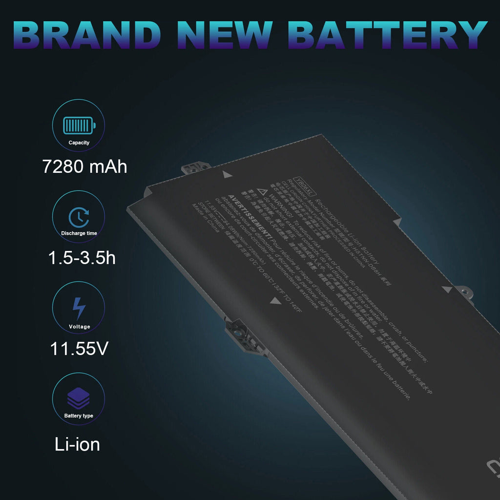 YB06XL Battery For HP Spectre X360 15-CH 2018 15-CH002TX 15-CH013TX 928427-271